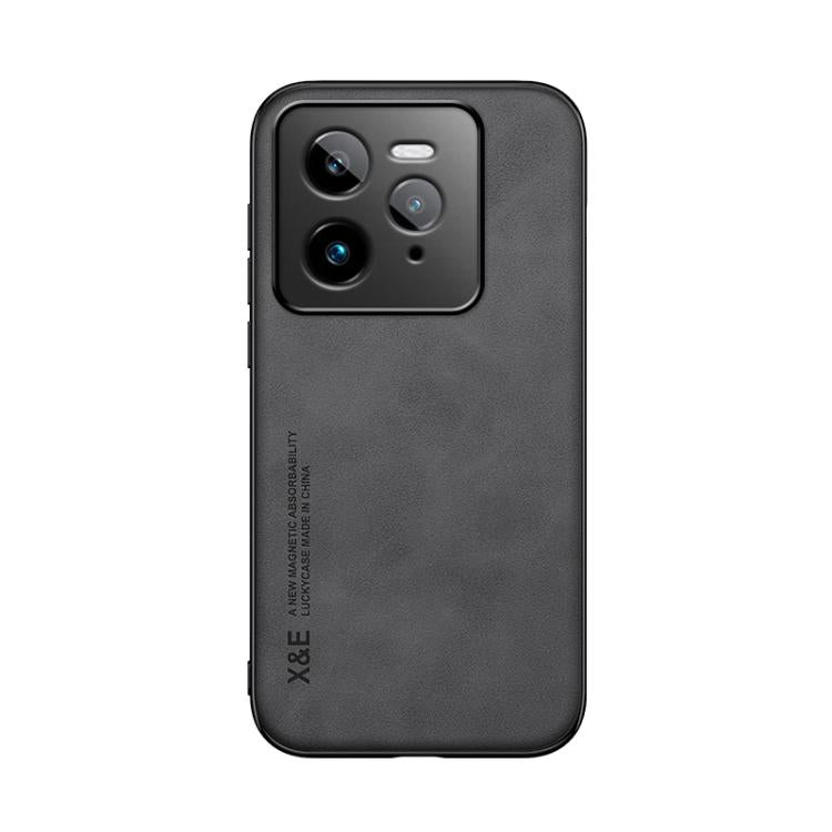 For Realme GT 7 Pro Skin Feel Magnetic Leather Back Phone Case