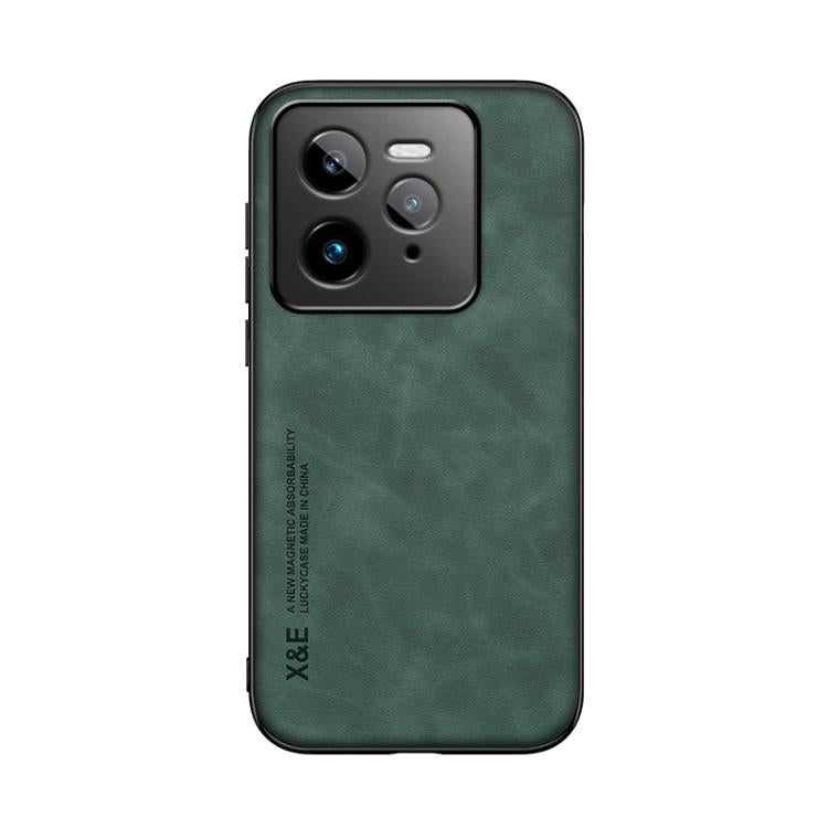 For Realme GT 7 Pro Skin Feel Magnetic Leather Back Phone Case