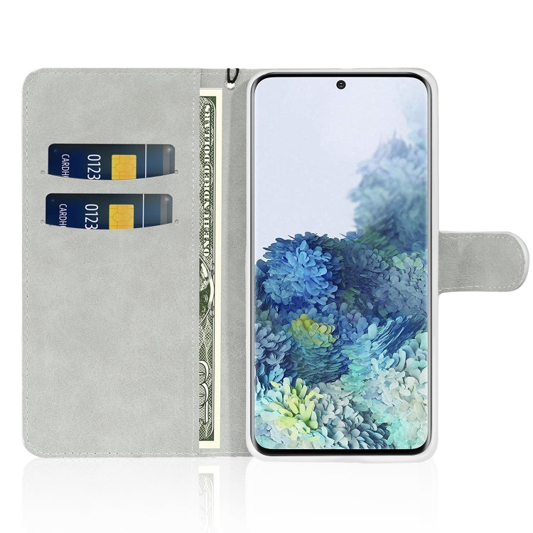 For Samsung Galaxy A71 Glitter Powder Horizontal Flip Leather Case with Card Slots & Holder & Lanyard