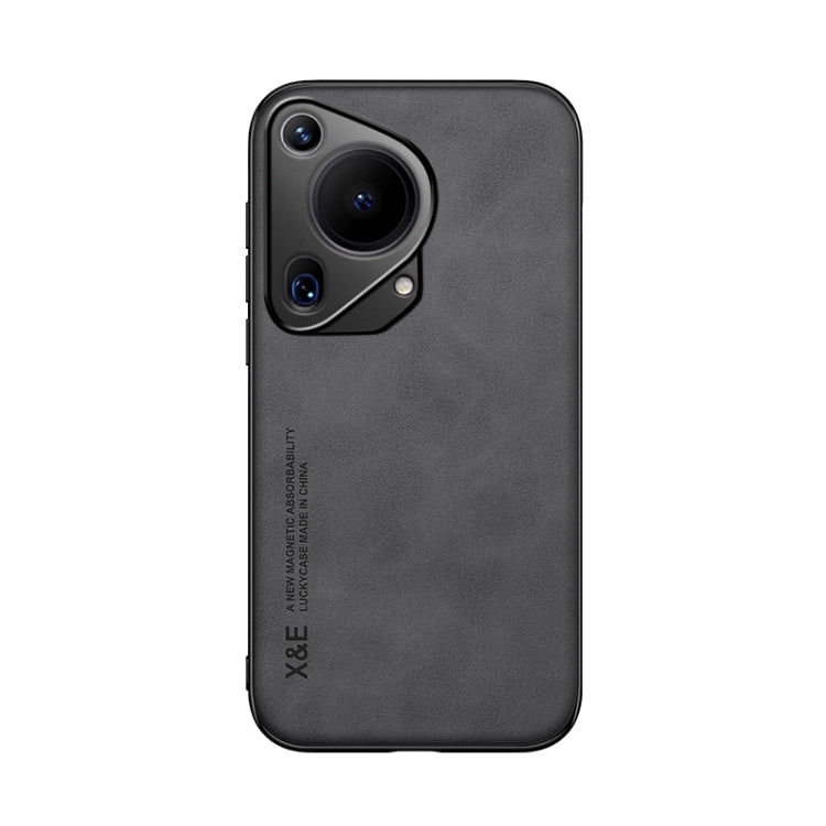For Huawei Pura 70 Ultra Skin Feel Magnetic Leather Back Phone Case