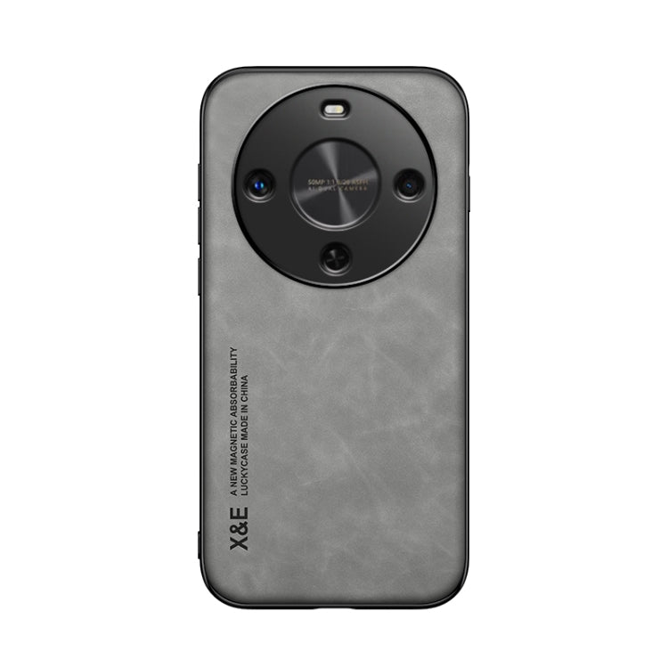 For Huawei Maimang 30 Skin Feel Magnetic Leather Back Phone Case