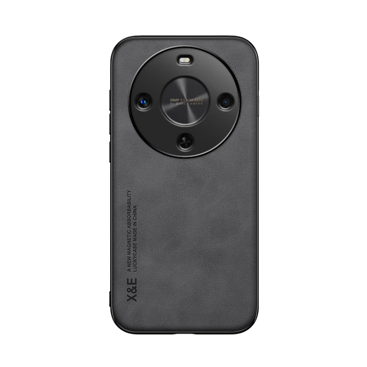 For Huawei Maimang 30 Skin Feel Magnetic Leather Back Phone Case