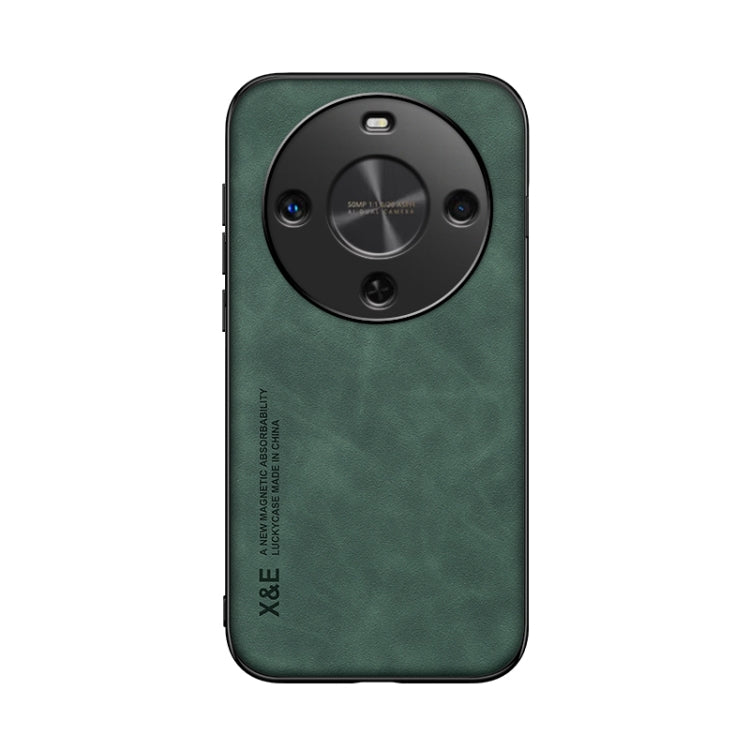 For Huawei Maimang 30 Skin Feel Magnetic Leather Back Phone Case