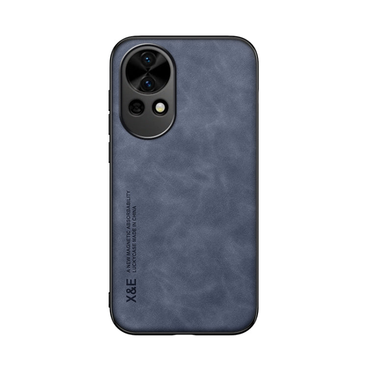 For Huawei nova 13 Skin Feel Magnetic Leather Back Phone Case