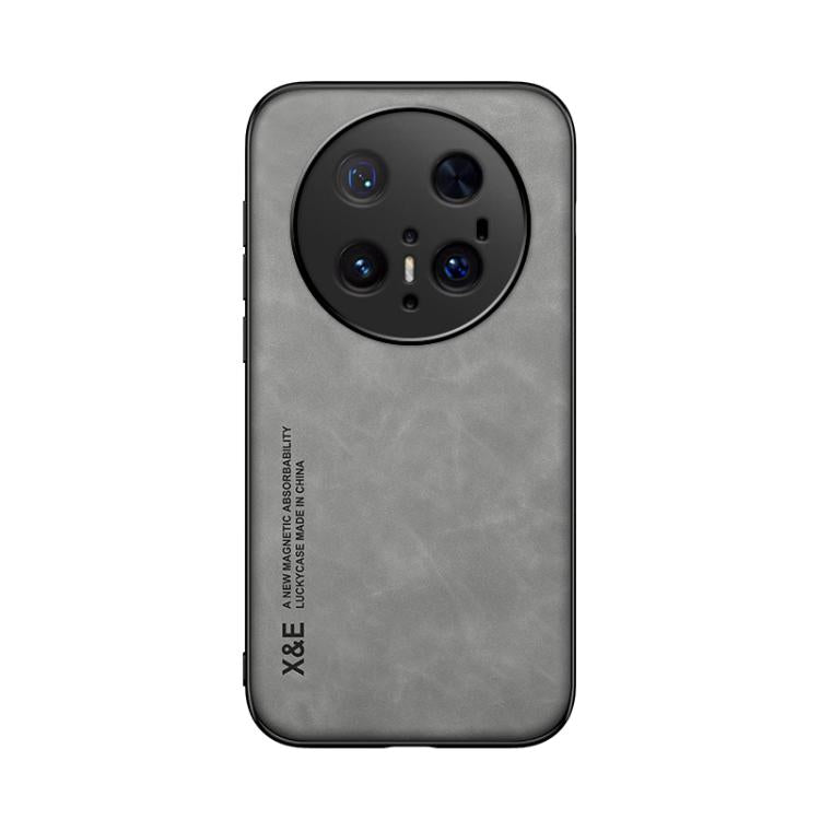 For Huawei Mate 70 Pro Skin Feel Magnetic Leather Back Phone Case