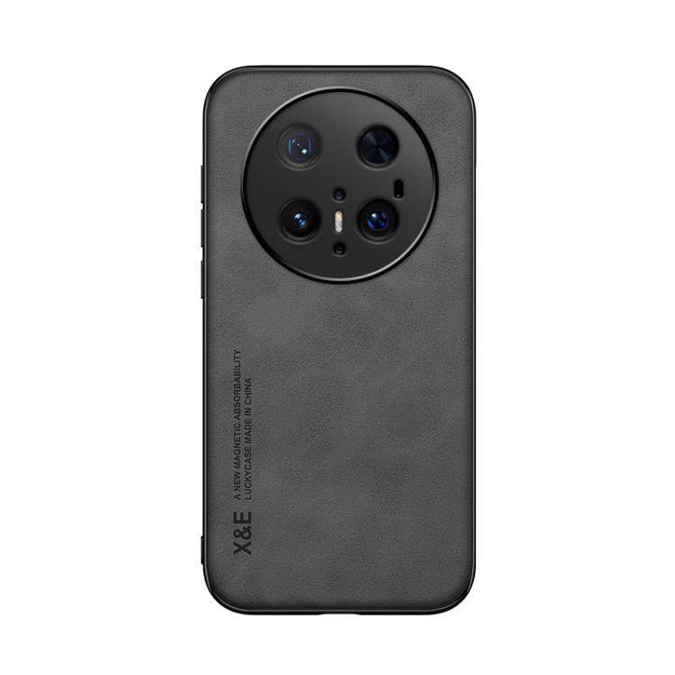 For Huawei Mate 70 Pro Skin Feel Magnetic Leather Back Phone Case