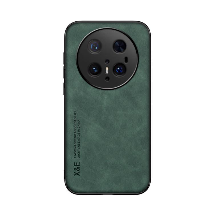 For Huawei Mate 70 Pro Skin Feel Magnetic Leather Back Phone Case