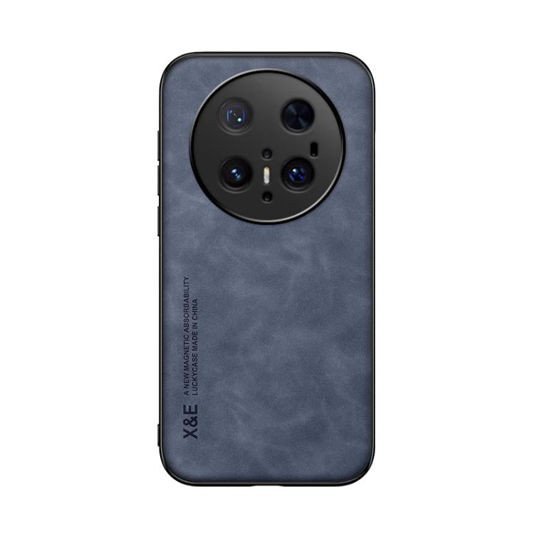 For Huawei Mate 70 Pro Skin Feel Magnetic Leather Back Phone Case