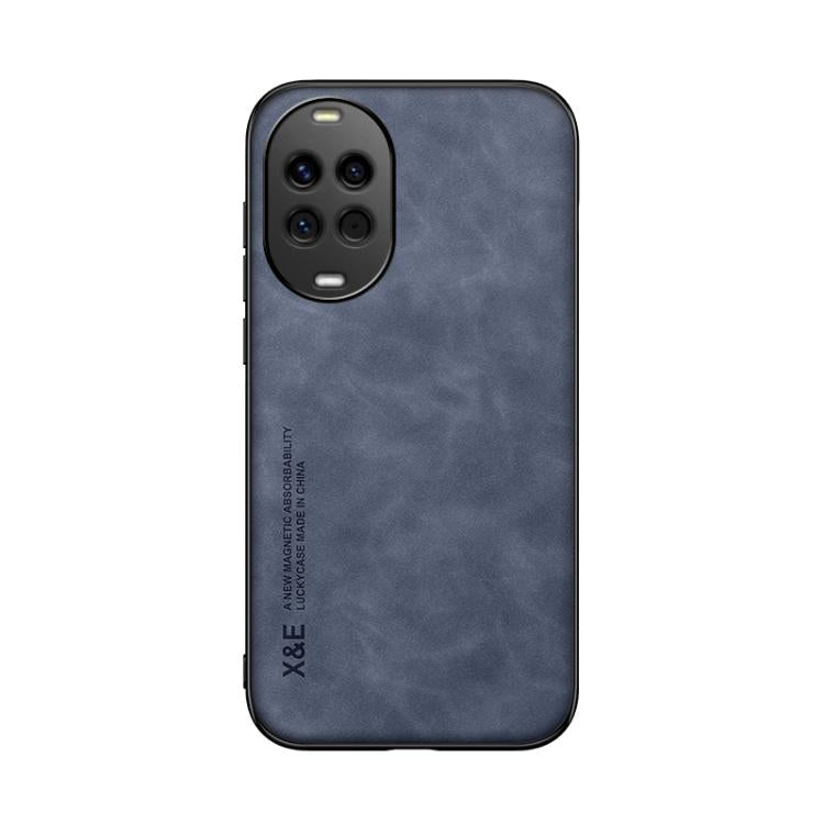 For Huawei nova 14 Skin Feel Magnetic Leather Back Phone Case