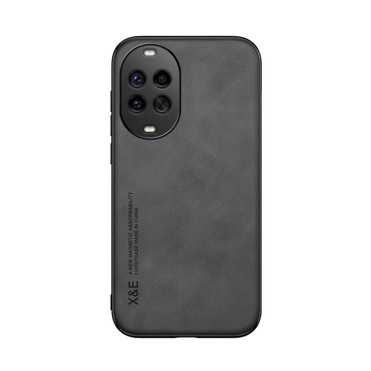 For Huawei nova 14 Pro Skin Feel Magnetic Leather Back Phone Case