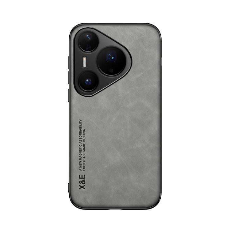 For Huawei Pura 80 Pro 5G Skin Feel Magnetic Leather Back Phone Case