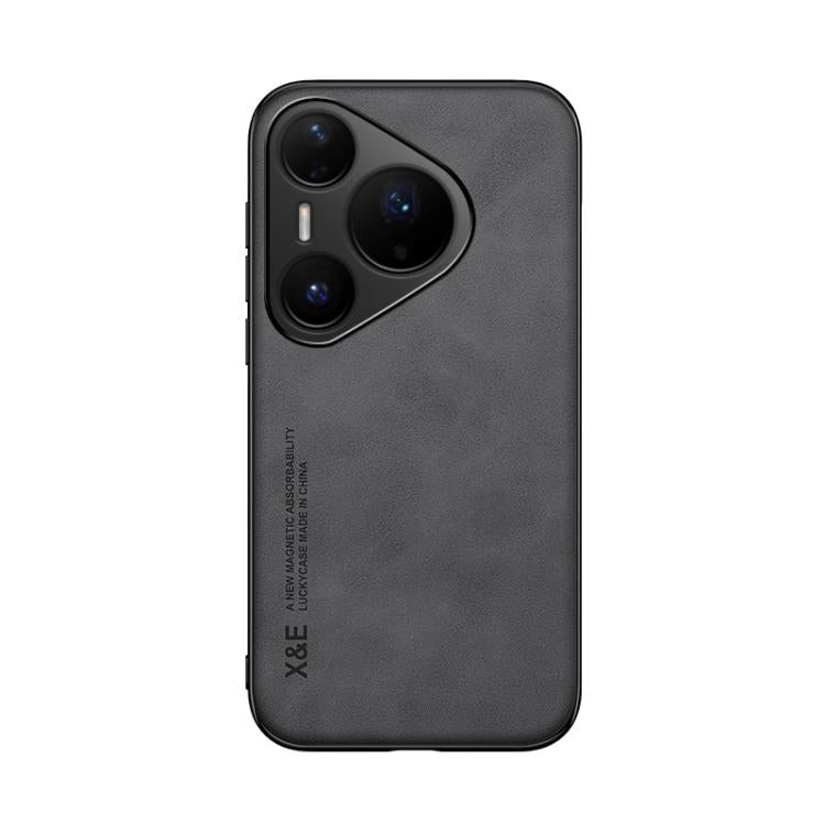 For Huawei Pura 80 Pro 5G Skin Feel Magnetic Leather Back Phone Case