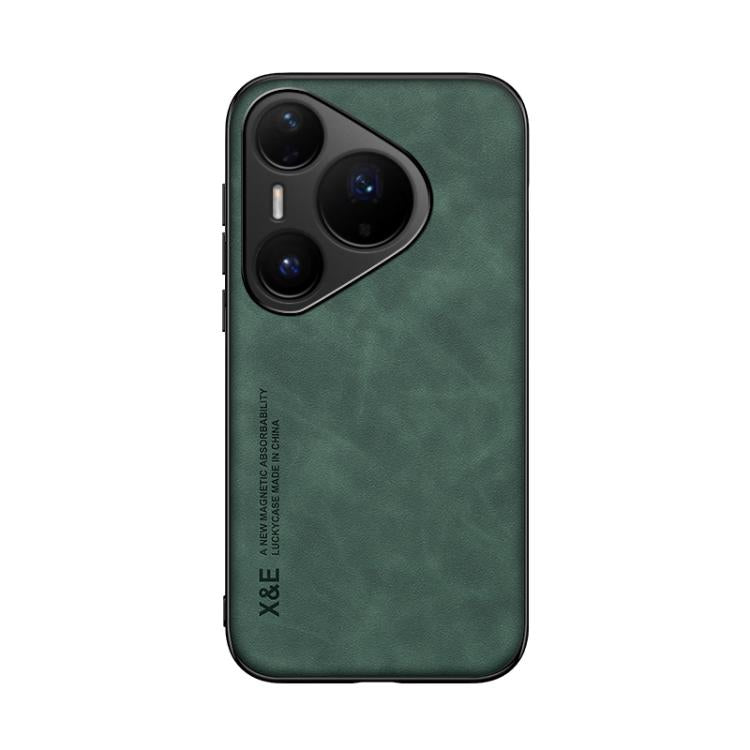 For Huawei Pura 80 Pro 5G Skin Feel Magnetic Leather Back Phone Case