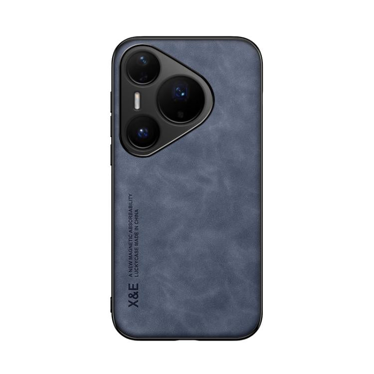 For Huawei Pura 80 Pro 5G Skin Feel Magnetic Leather Back Phone Case