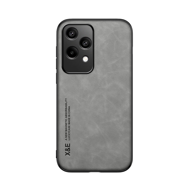 For Honor 200 Lite Global Skin Feel Magnetic Leather Back Phone Case