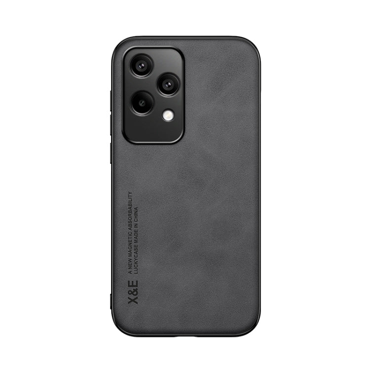 For Honor 200 Lite Global Skin Feel Magnetic Leather Back Phone Case
