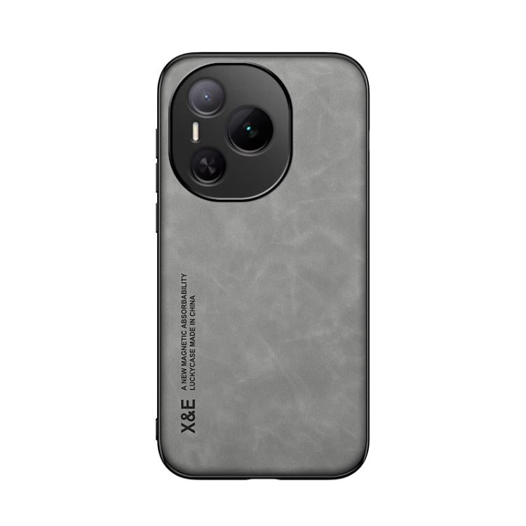 For Honor Power Skin Feel Magnetic Leather Back Phone Case