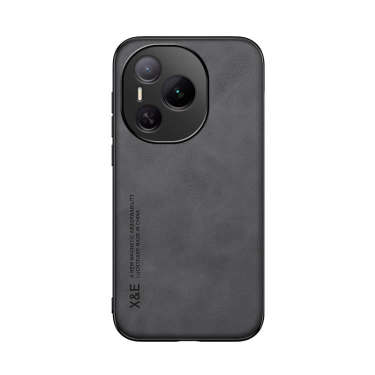 For Honor Power Skin Feel Magnetic Leather Back Phone Case