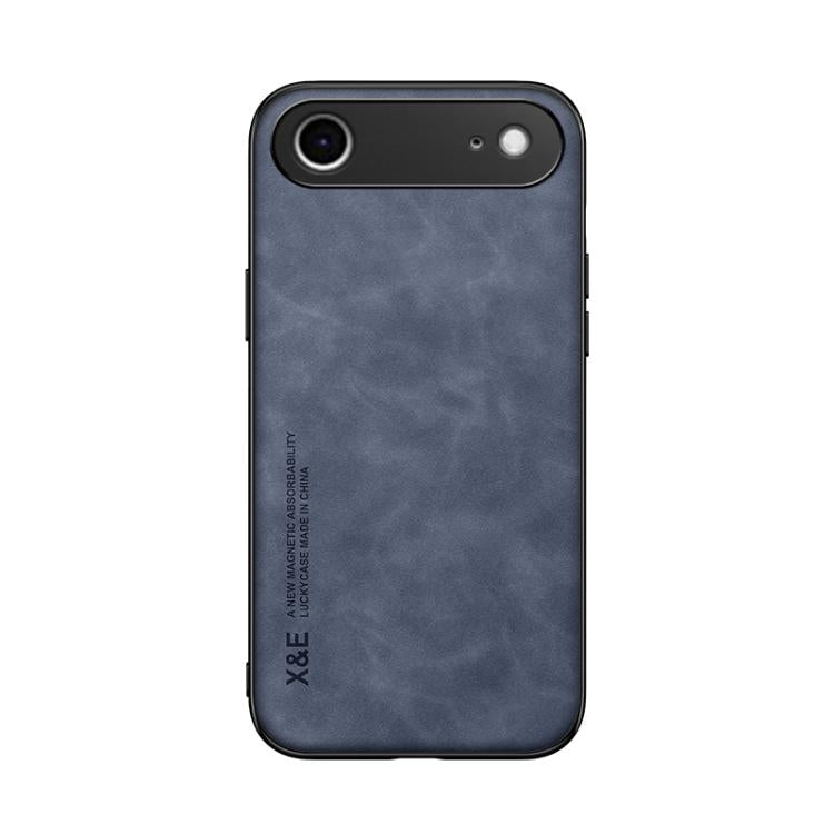 For iPhone Air Skin Feel Magnetic Leather Back Phone Case