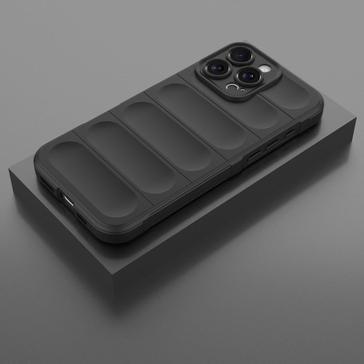 For iPhone 16 Pro Max Magic Shield TPU + Flannel Phone Case