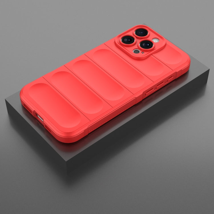 For iPhone 16 Pro Max Magic Shield TPU + Flannel Phone Case
