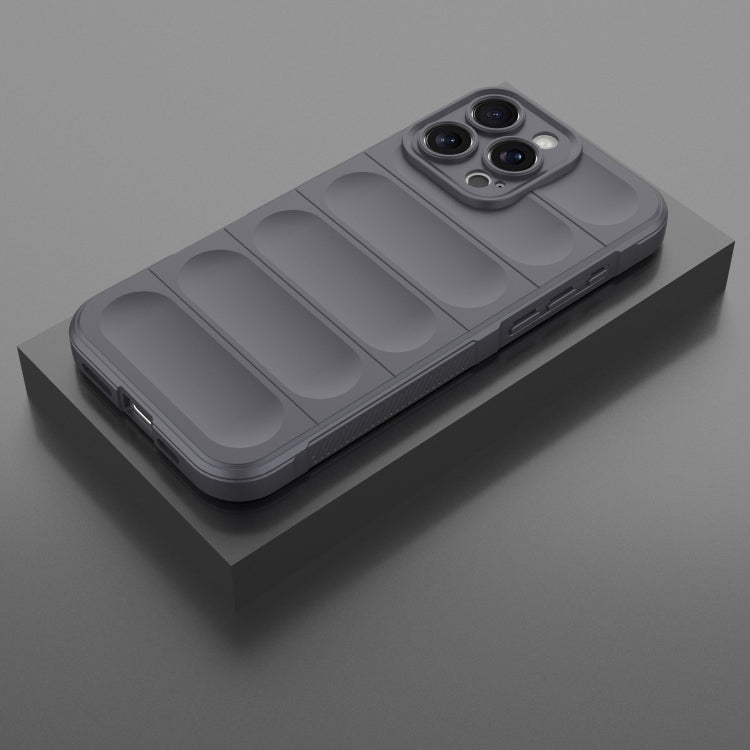 For iPhone 16 Pro Max Magic Shield TPU + Flannel Phone Case
