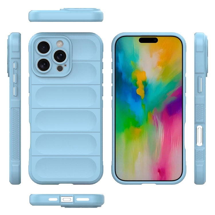 For iPhone 16 Pro Max Magic Shield TPU + Flannel Phone Case