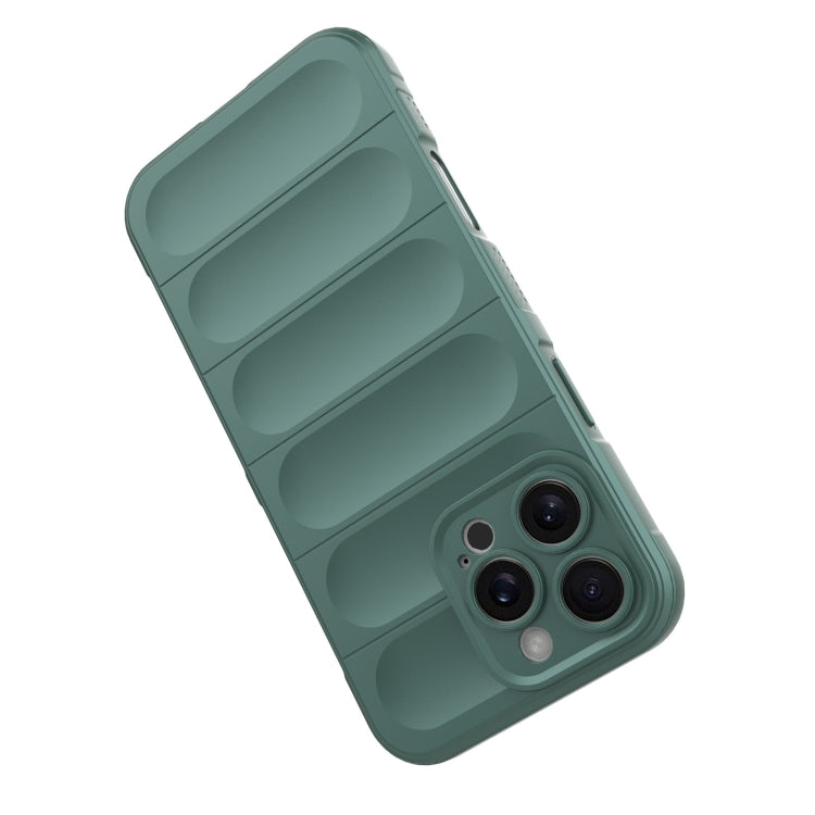 For iPhone 16 Pro Max Magic Shield TPU + Flannel Phone Case