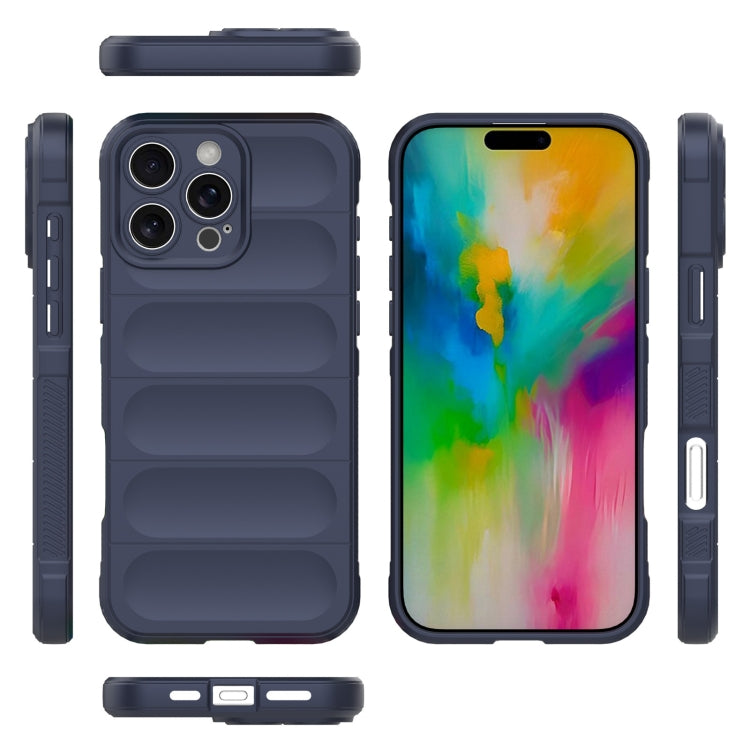 For iPhone 16 Pro Max Magic Shield TPU + Flannel Phone Case