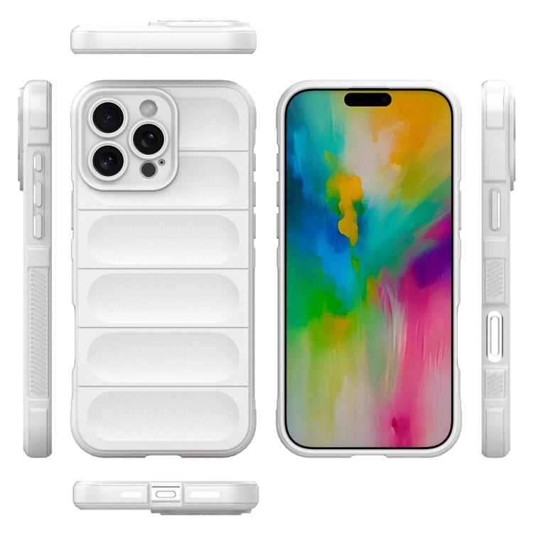 For iPhone 16 Pro Max Magic Shield TPU + Flannel Phone Case