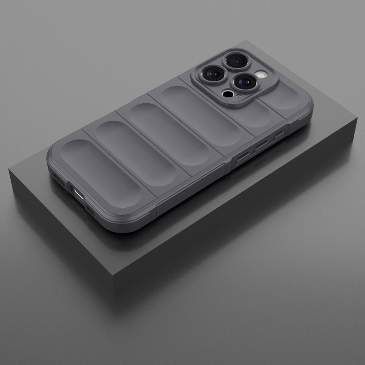 For iPhone 16 Pro Magic Shield TPU + Flannel Phone Case