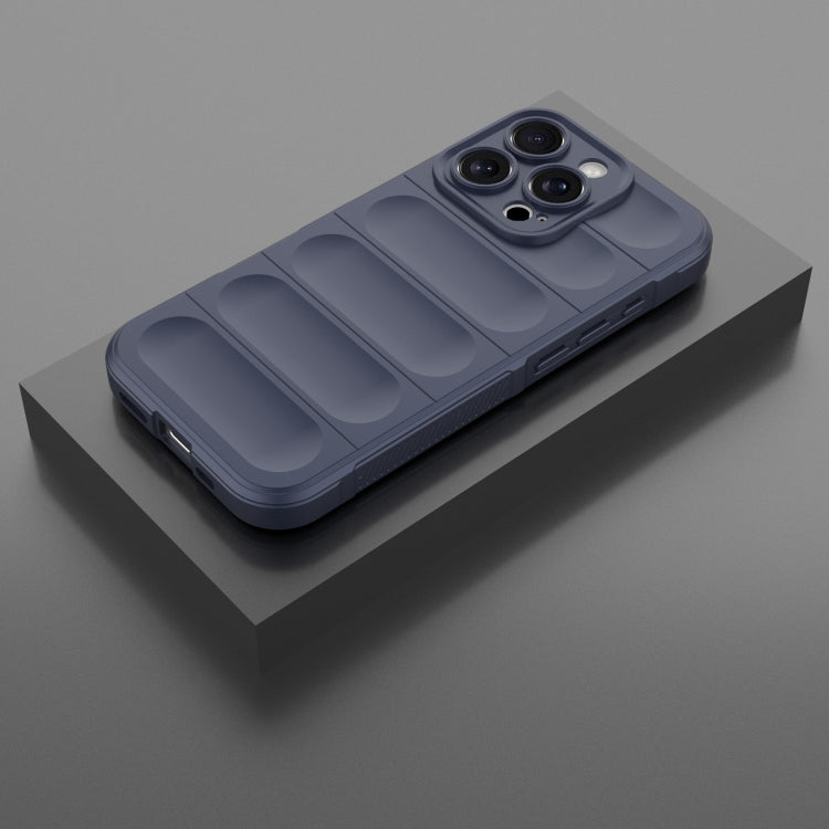 For iPhone 16 Pro Magic Shield TPU + Flannel Phone Case