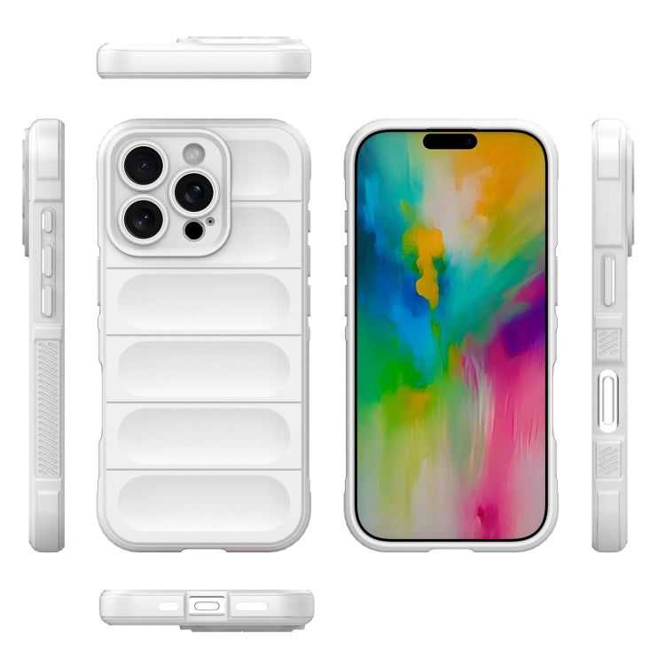 For iPhone 16 Pro Magic Shield TPU + Flannel Phone Case
