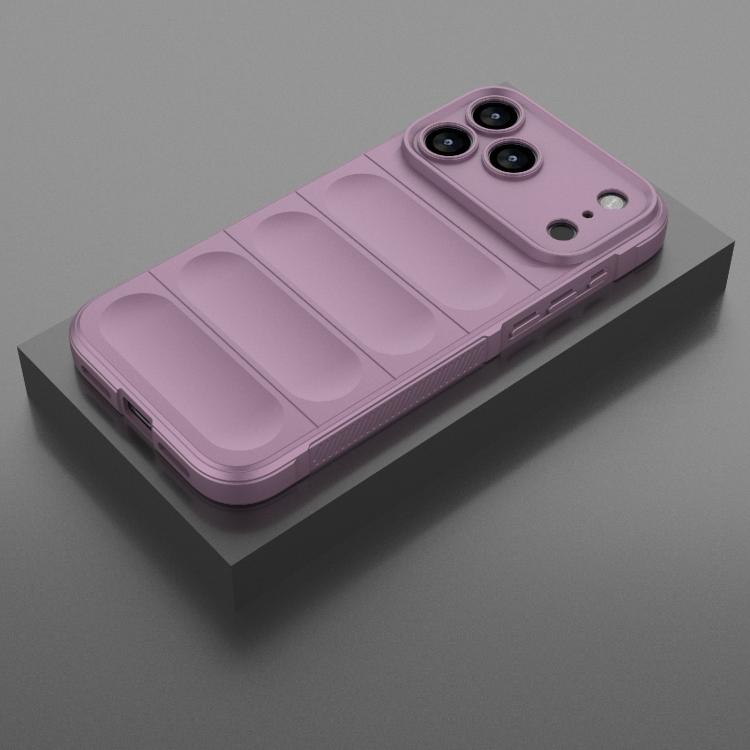 For iPhone 17 Pro Max Magic Shield TPU + Flannel Phone Case