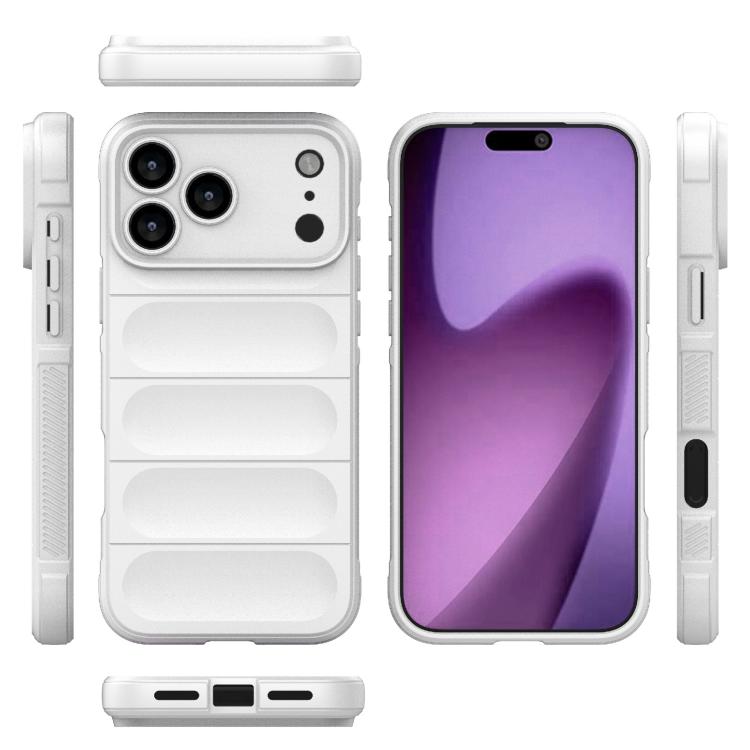 For iPhone 17 Pro Max Magic Shield TPU + Flannel Phone Case