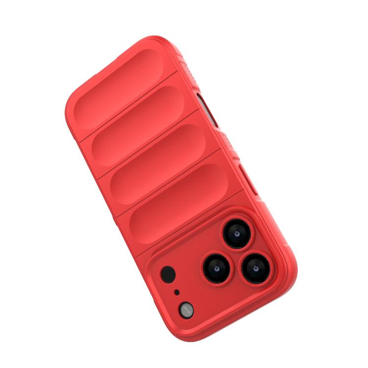 For iPhone 17 Pro Magic Shield TPU + Flannel Phone Case
