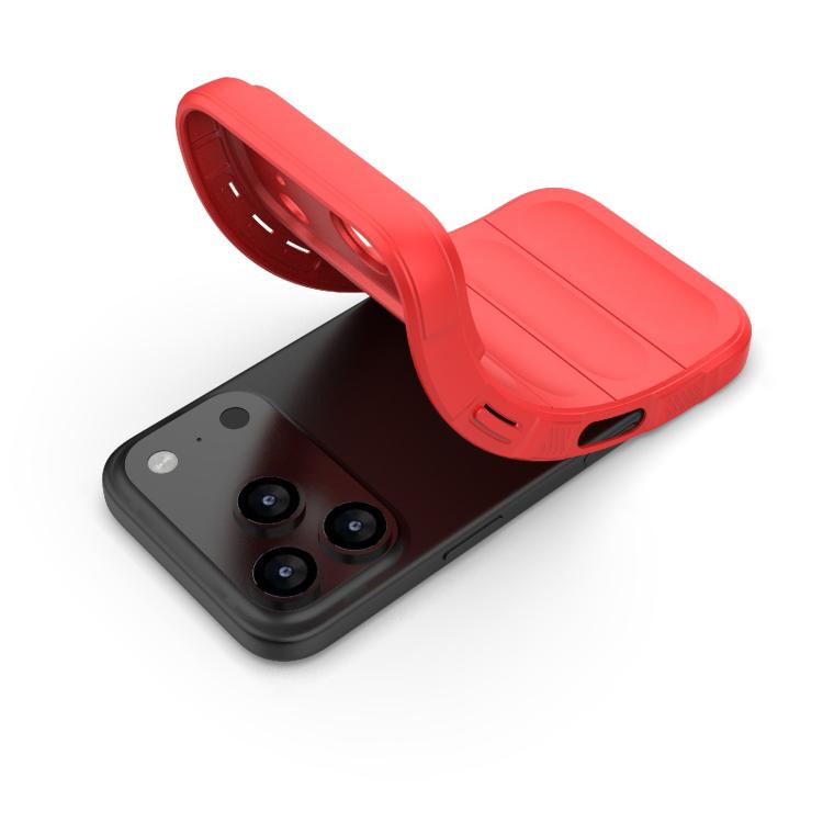 For iPhone 17 Pro Magic Shield TPU + Flannel Phone Case