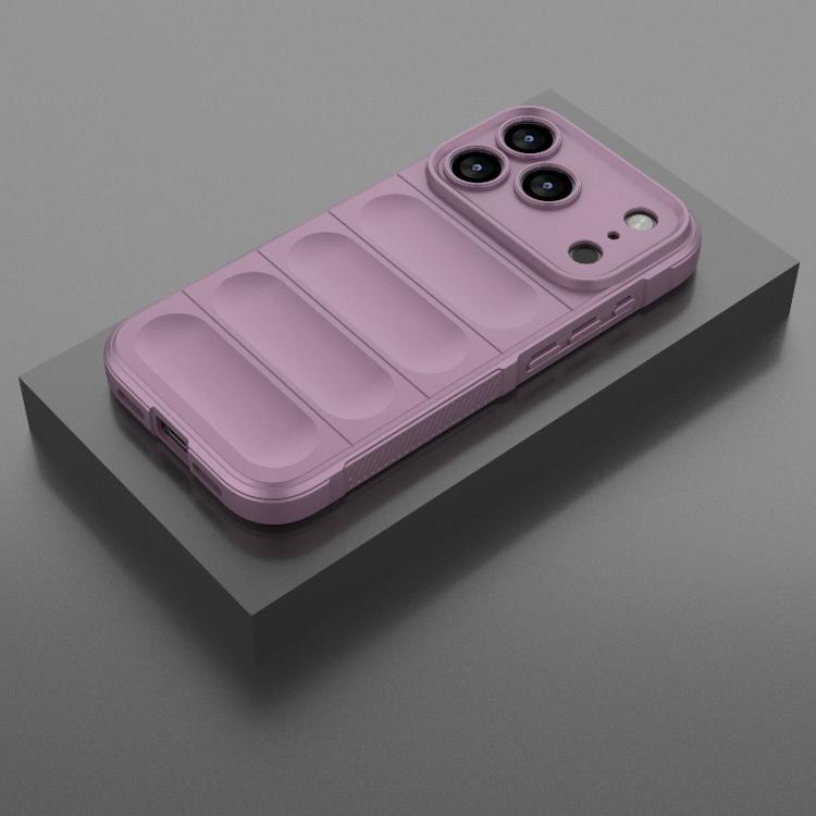 For iPhone 17 Pro Magic Shield TPU + Flannel Phone Case