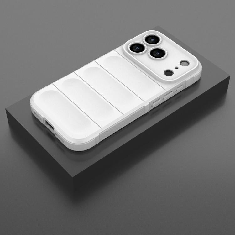 For iPhone 17 Pro Magic Shield TPU + Flannel Phone Case