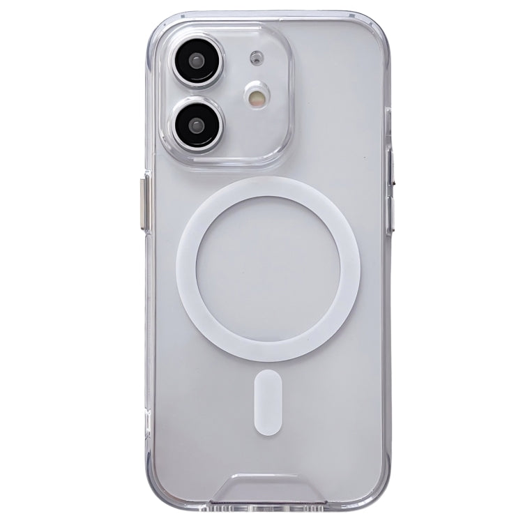 For iPhone 12 mini Space MagSafe Acrylic Hybrid TPU Phone Case - Transparent