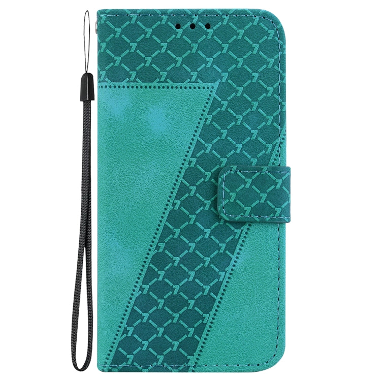 For Wiko Y82 7-shaped Embossed Leather Phone Case