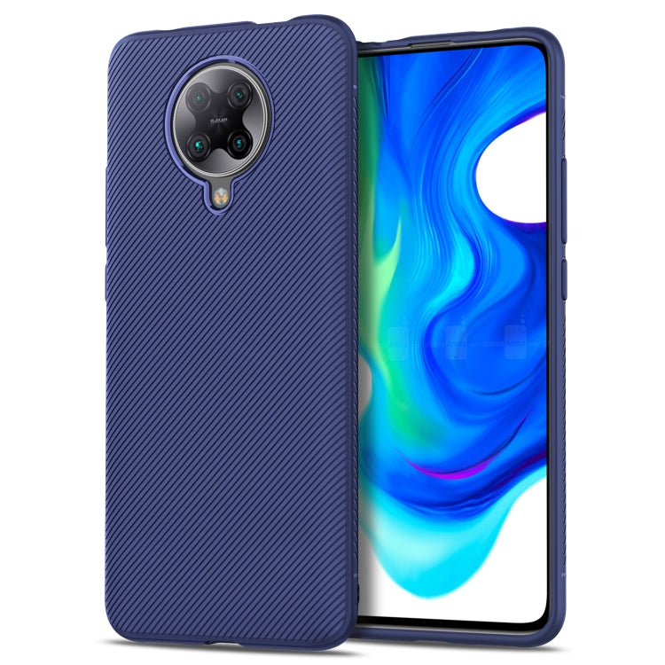 For Xiaomi Pocophone F2 Pro / K30 Pro Lenuo Leshen Series Stripe Texture TPU Case