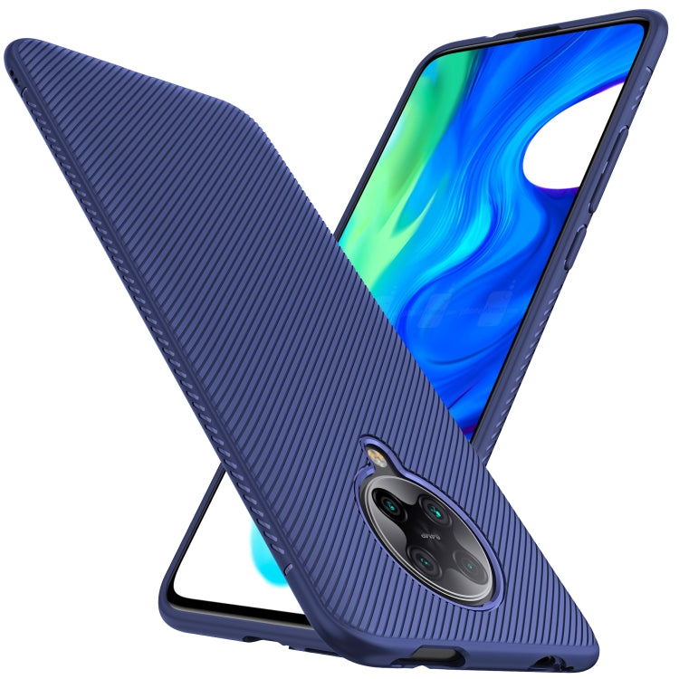 For Xiaomi Pocophone F2 Pro / K30 Pro Lenuo Leshen Series Stripe Texture TPU Case