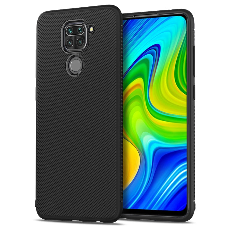 For Xiaomi Redmi Note 9 Lenuo Leshen Series Stripe Texture TPU Case