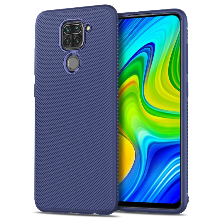 For Xiaomi Redmi Note 9 Lenuo Leshen Series Stripe Texture TPU Case