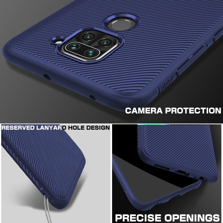 For Xiaomi Redmi Note 9 Lenuo Leshen Series Stripe Texture TPU Case