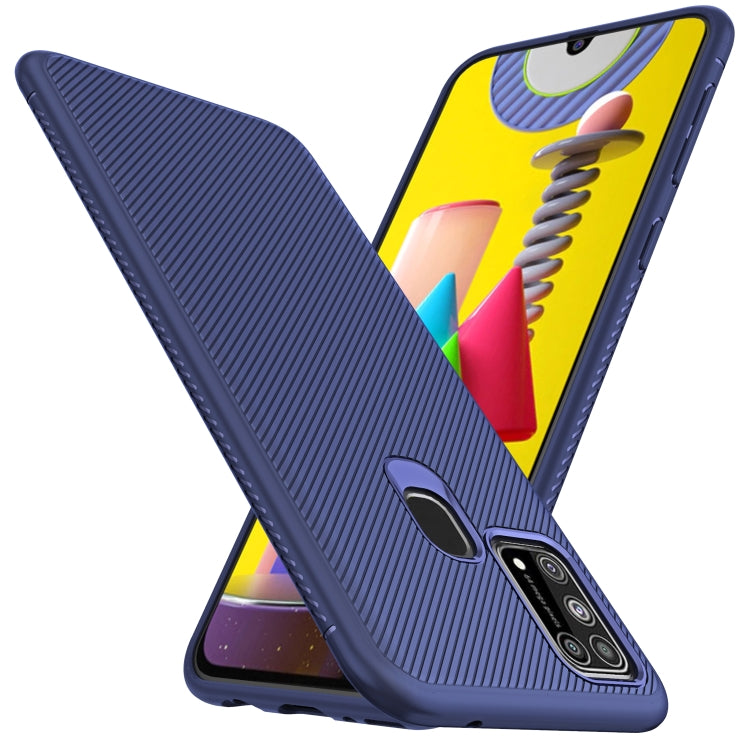 For Samsung Galaxy M31 Lenuo Leshen Series Stripe Texture TPU Case