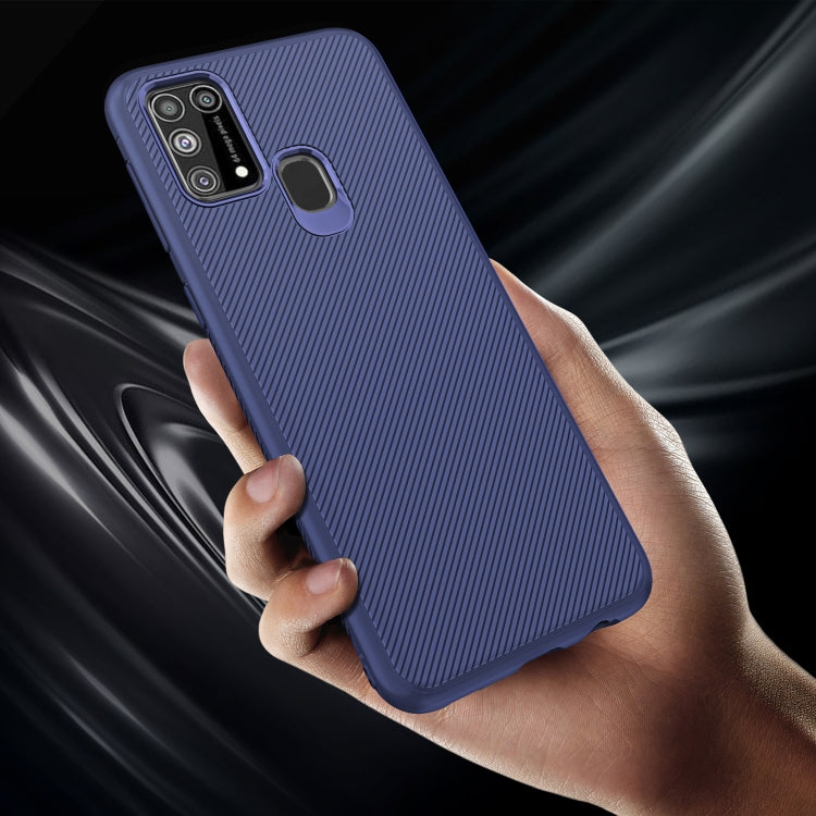 For Samsung Galaxy M31 Lenuo Leshen Series Stripe Texture TPU Case