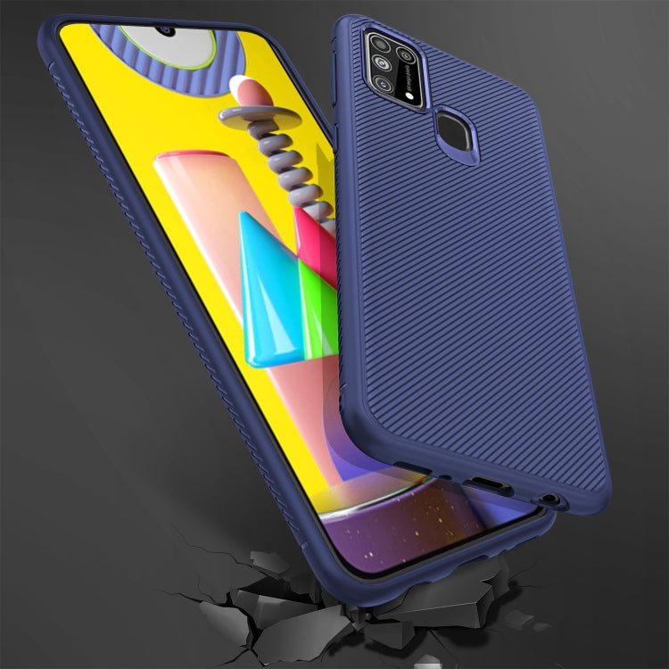 For Samsung Galaxy M31 Lenuo Leshen Series Stripe Texture TPU Case