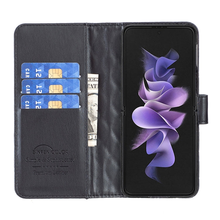 For Samsung Galaxy Z Fold4 Diamond Lattice Wallet Leather Flip Phone Case